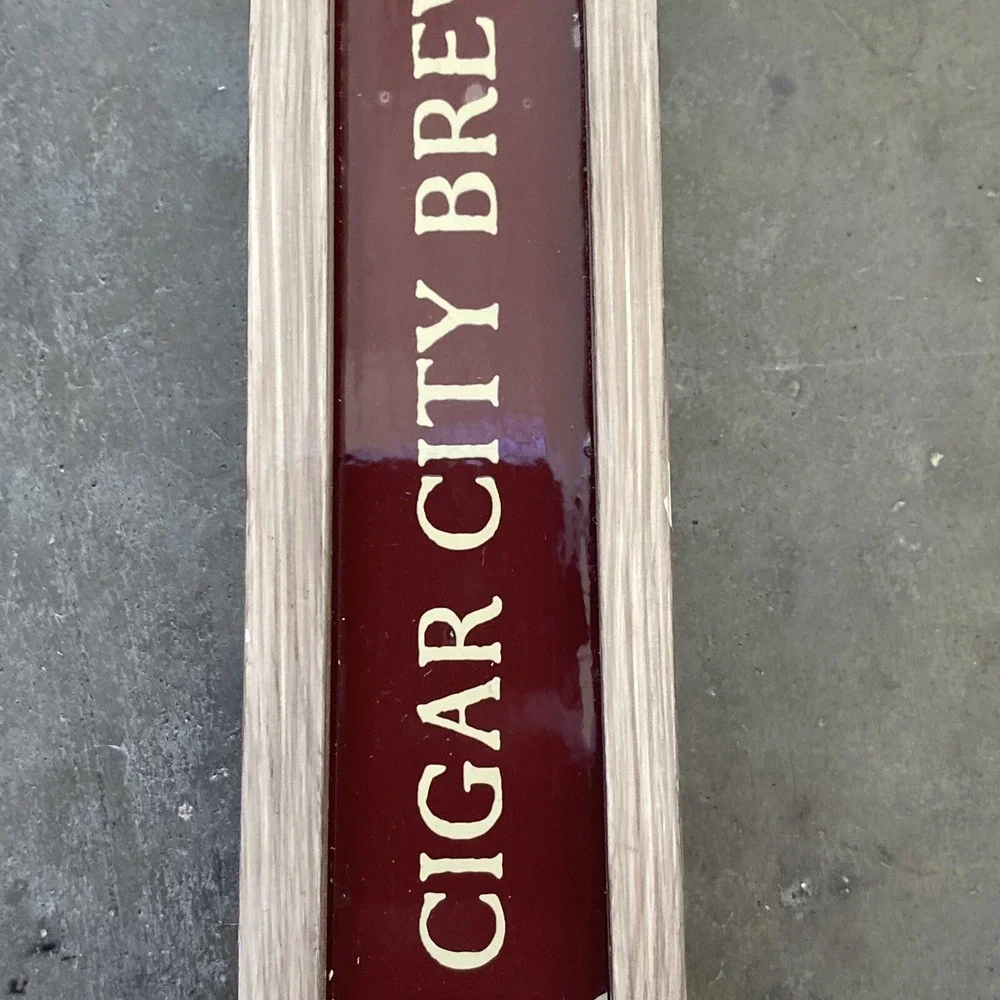 Cigar City Brewing Hecho A Mano Special Release Beer Tap Handle, 12.5 inches